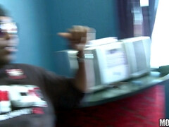 お尻, 美女, 黒人, フェラチオ, グループ, ハードコア, 異人種間, 淫乱熟女