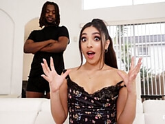 18, デカ尻, デカチン, フェラチオ, 茶髪の, 異人種間, 自然山雀, ティーン