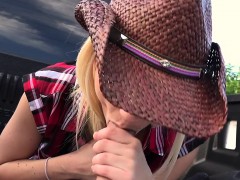 Blondine, Blasen, Hardcore, Hd, Pov