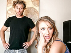 ブロンド, フェラチオ, 捕まる, なめる, オナニー, 淫乱熟女, オマンコ, 剃毛