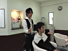 Asiatique, Sucer une bite, Homosexuelle, Branlette thaïlandaise