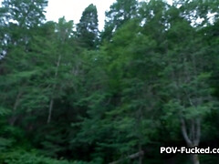 Amateur, Sucer une bite, Brunette brune, En levrette, Hard, Fait maison, De plein air, Pov