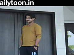 Enthousiasteling, Grote mammen, Rondborstig, Hondjeshouding, Indisch, Natuurlijke tieten, Roken, Vrouw