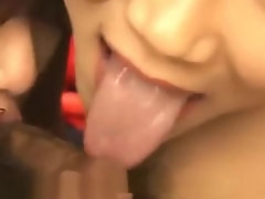 Asiatique, Nana, Sucer une bite, Japonaise, Rétro ancien