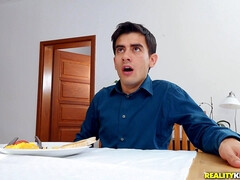 Negro, Rubia, Checa, Europeo, Ffm, Cocina, Madres para coger, Tetas naturales