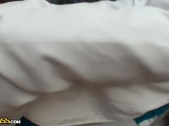 Horny sex lovers have fun in the fresh air