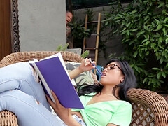 Morena, Polla, Sexo duro, Hd, Al aire libre, Coño, Montar, Adolescente