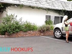 デカ尻, デカチン, デカパイ, ブロンド, 巨乳な, バック, 淫乱熟女, オッパイの