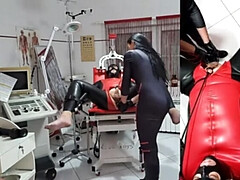 In den arsch, Dildo, Domination, Extrem, Weibliche domination, Erniedrigung, Nadel, Sklave