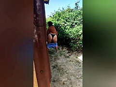 I Caught This Hot Girl Peeing On The Beach, She Saw Me And Wanted To Suck