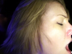 Cul, Garce, Sucer une bite, Groupe, Fête, Chatte, Adolescente, Nénés