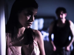 デカパイ, フェラチオ, 茶髪の, バック, 毛深い, 手コキする, キス, なめる