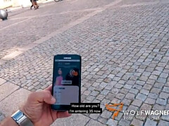 Blonde, Sucer une bite, Éjaculer dans la bouche, Allemand, Hôtel, Pov, Public, Réalité