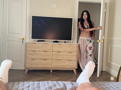 Horny Step Sis Cheats With Me In Bed - Big Ass Doggy & Cowgirl Fuck