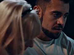 Anaal, Kont, Grote lul, Blond, Pijpbeurt, Handbeurt, Masturbatie, Shemale