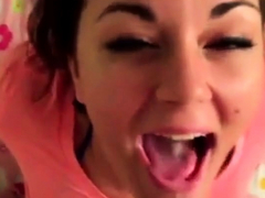 She is so horny for cum that he has to cum twice