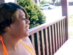 Amateur, Culo grande, Verga grande, Tetas grandes, Mamada, Ébano, Al aire libre, Público