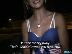 Amateur, Blonde, Sucer une bite, Éjaculation interne, Tchèque, Européenne, De plein air, Pov