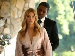 Negro, Rubia, Mamada, Pajear, Interracial, Besar, Adolescente, Tetas