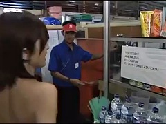 Asiatique, Gros seins, Sucer une bite, Bondage, Double pénétration, Fétiche, Japonaise, Massage