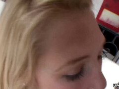 Grote kont, Grote mammen, Blond, Pijpbeurt, Huisgemaakt, Gezichtspunt, Tiener