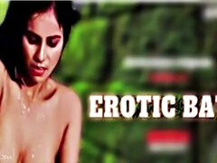 Erotic Bath of Indian Beauty