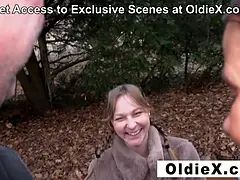 Grandparents Pick Up Hairy Mom at OldieX