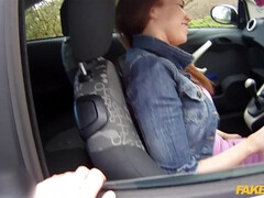 Любители, Минет, В машине, Подружка, Ласковые ручки, На природе, Униформа