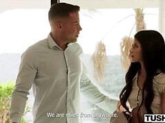 Anal, Sucer une bite, Brunette brune, Dingue, Gorge profonde, Hd, Léchez, Chatte