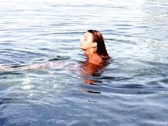 Melena Maria Rya Mesmerizes with Wild Brunette Solo Passion