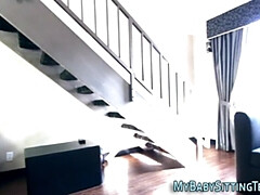 Niñera, Mamada, Corridas faciales, Sexo duro, Hd, Pov, Adolescente