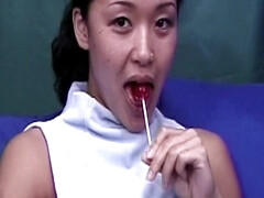 Asiatisch, Blasen, Braunhaarige, Interrassisch, Titten