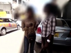 黒人, 黒人, 指いじり, レズビアン, シャワー