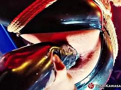 Anal, Asiatique, Grosse bite, Bondage, Homosexuelle, Latex, Tatouage, Jouets