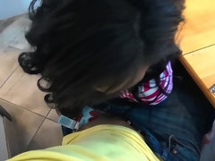 Gros cul, Noire, Sucer une bite, Faciale, Branlette thaïlandaise, Cuisine, Masturbation, Naturelle