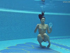 Hot big ass euro milf Sazan erotic underwater