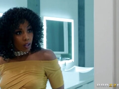 Lascivious black babe Misty Stone mind-blowing porn clip