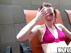 Mofos - Public Pick Ups - fucking Her Coozy in the Jacuzzi starring Electra Angel