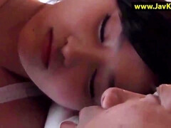 Анальный секс, Большие сиськи, Кончили внутрь, Член, Ласковые ручки, Секс без цензуры, Японки, Втроем