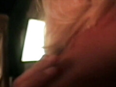 Horny Blonde Opens Up Her Mouth And Pussy - Cumshot