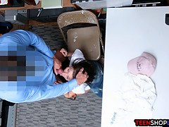 Achterkamer, Pijpbeurt, Gevangen, Hd, Politie, Realiteit, Tiener, Uniformpje