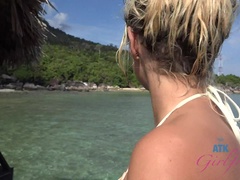 Playa, Rubia, Novia, Latina, Afeitado, Estriptis, Calientapollas, Tetas