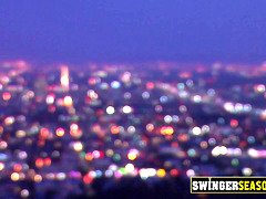 Blasen, Befummelt, Gruppe, Hd, Party, Öffentlich, Realität, Swingers