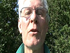 Leie, Masturbation, Im freien