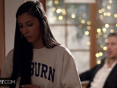 Blasen, Braunhaarige, Betrug, Spermaladung, Schwanz, Domination, Lecken, Pornostars