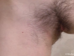 Arsch, Braunhaarige, Behaart, Lingerie, Strümpfe