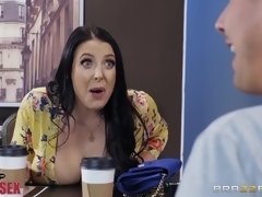 Kont, Grote mammen, Blond, Bruinharig, Diep in de keel, Lesbisch, Tietenklus, Tieten likken