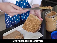 デカ尻, 茶髪の, エロ熟女, イく瞬間, 淫乱熟女, 母, オマンコ, 義母