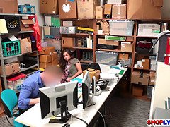 Hinterzimmer, Blasen, Hd, Erniedrigung, Büro, Bestrafung, Jungendliche (18+), Uniform