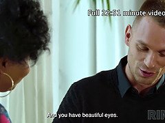 Culo, Negro, Morena, Ébano, Fetiche, Interracial, Tetas naturales, Anilingus